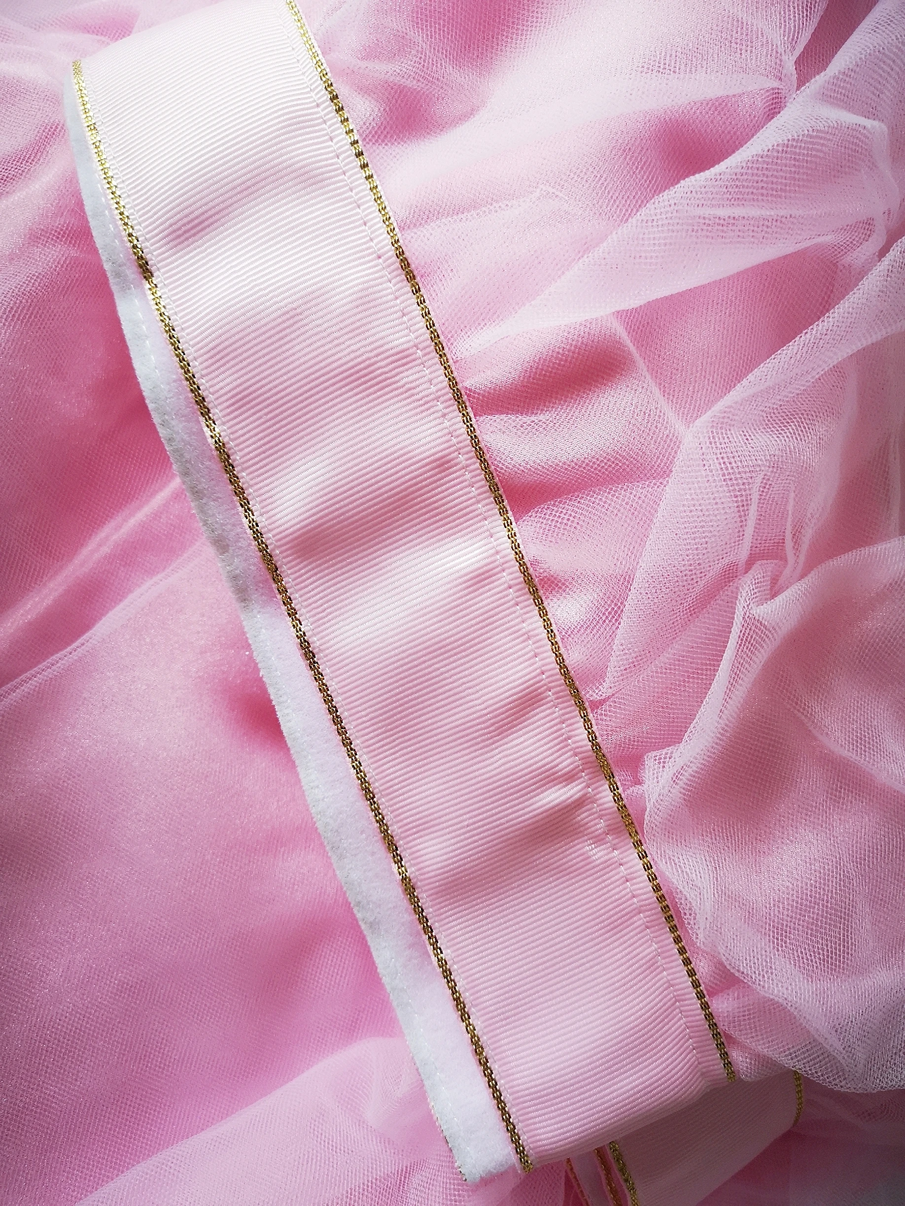 

Pink Tulle Tableskirt for wedding decoration birthday baby shower Party decor Dinner Tableware 3 Tiers Tablecloth Home Textile