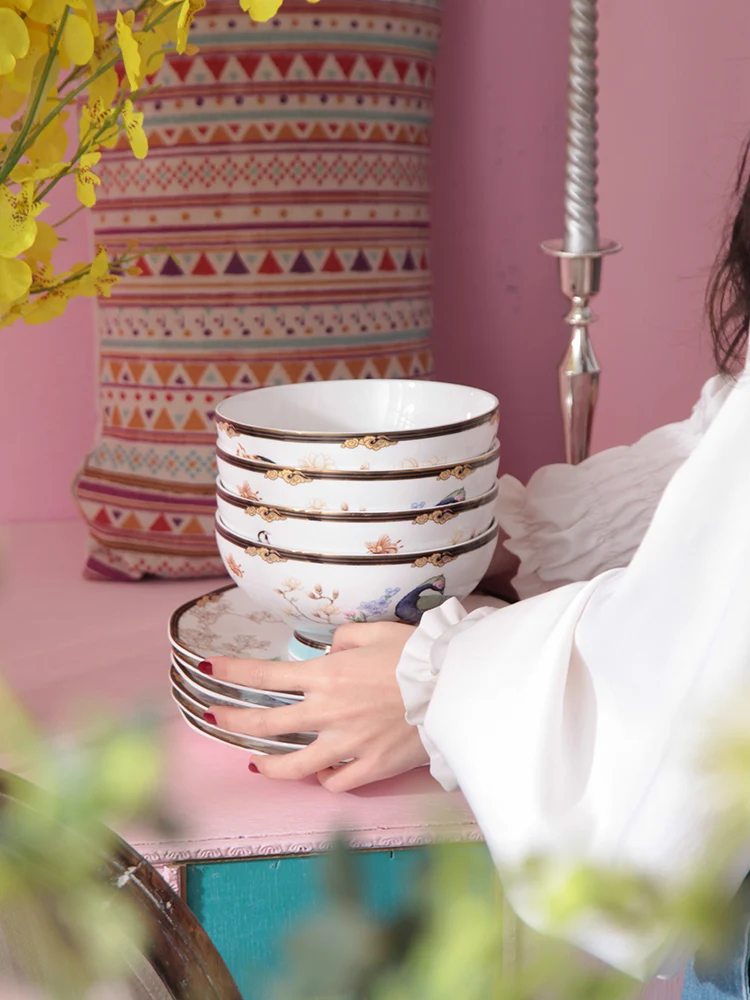 

Series Ceramic Creative Dinnerware Set Soup Pot Combination High End Bone China 8inch Plate 12inch Fish Plate Seasoning Jar