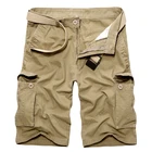 Камуфляж брюки карго шорты Для мужчин 2021 Новый Для мужчин s Рубашки домашние мужские свободные шорты мужские военные Короткие штаны размера плюс 29-40
