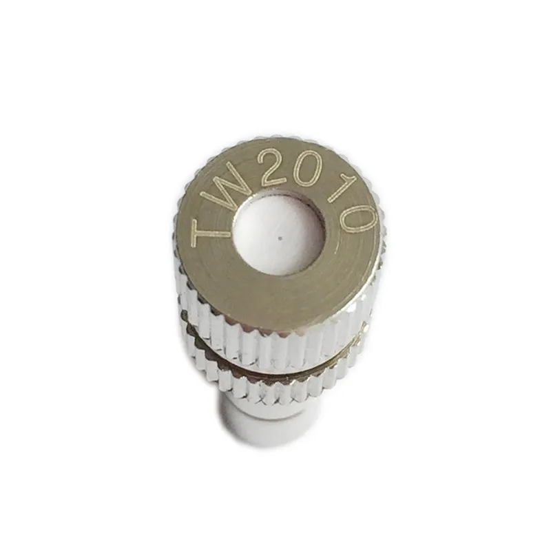 0.2mm orifice S258 БЫСТРОРАЗЪЕМНАЯ Соединительная насадка низкого давления 0,15-0,6 мм распылитель для запотевания садовый разбрызгиватель охлаждающий опрыскиватель с фильтром 20 шт - Цвет: 0.2mm orifice