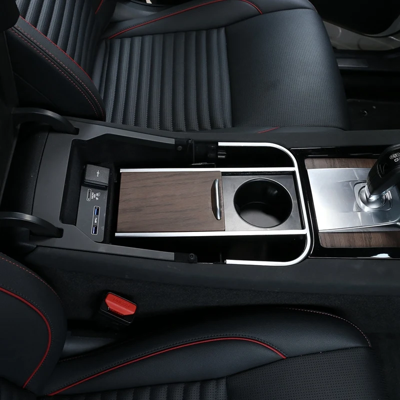 

Car Central Control Armrest Box Storage Box Water Cup Holder for Land Rover Discovery Sport 2020 Interior Accessories