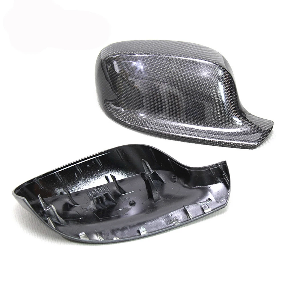 

For BMW E84 E83 F25 X1 X3 2010 2011 2013 Car Styling Rearview Mirror Sticker Carbon Fiber Rear View Mirror Cover Car Accessories