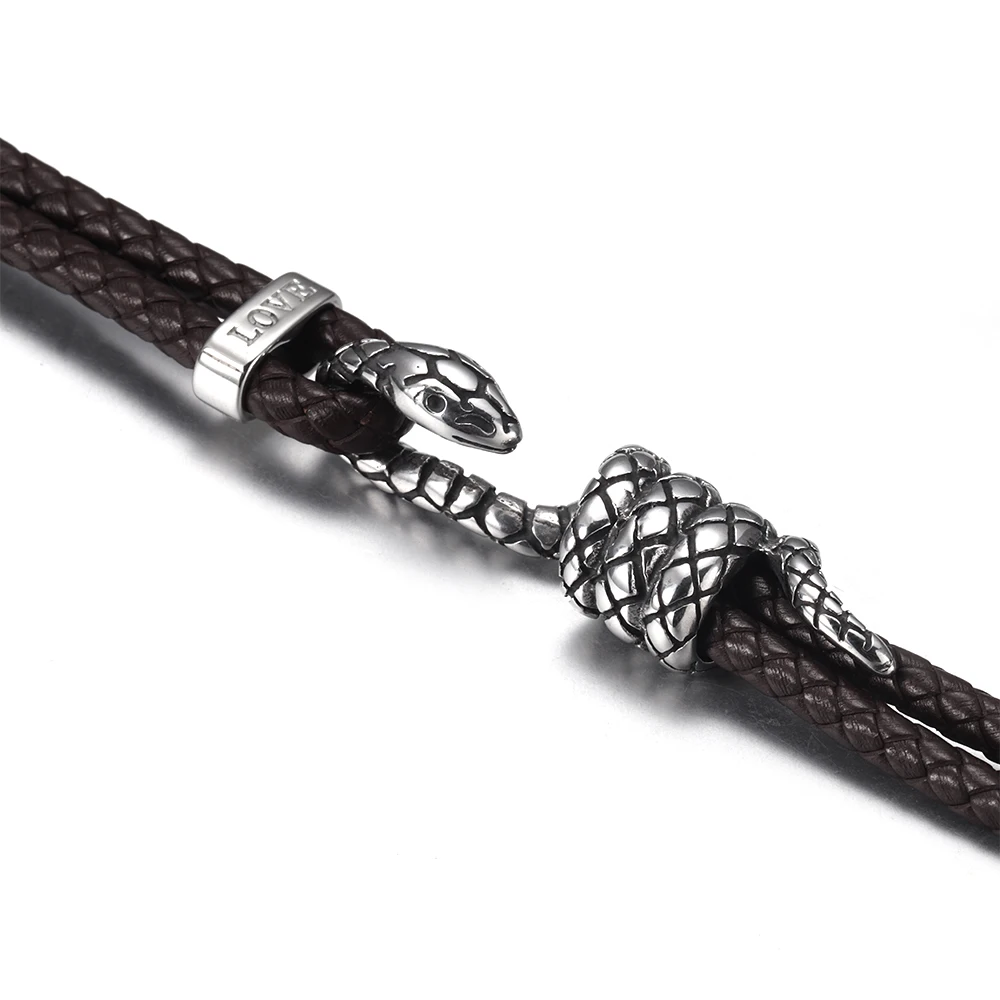 Застежка крючок для шнура из нержавеющей стали с красными глазами 5 мм|Ювелирная