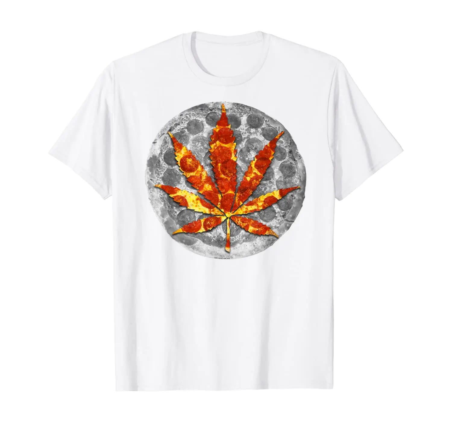 

Ripple Junction Weed Pizza 2020 Summer Hot Sales Harajuku T Shirts Breathable Short Sleeve T-Shirt