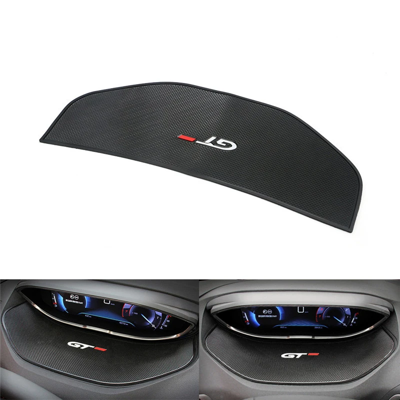 Нескользящий Резиновый коврик для салона приборной панели 2016 2017 2018 Peugeot 3008 4008