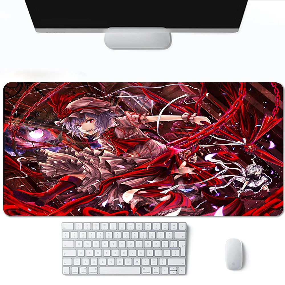 Коврик для мыши Sakuya Izayoi большой игровой коврик ноутбука белый настольного