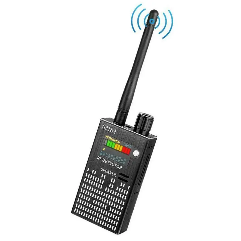 

G318+ Anti-Spy Wireless RF Signal Detector High Sensitivity Strong Anti-interference Anti-Eavesdropping Anti-Sneak Shot Detector