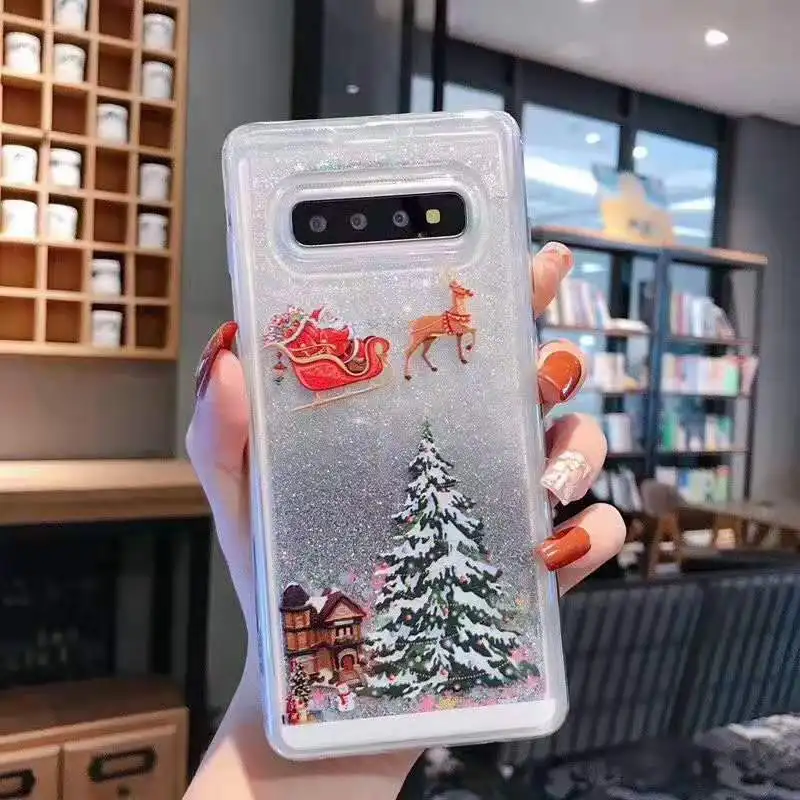 Динамический жидкий Блестящий песок Телефон чехол для iPhone 6 6S 7 8 Plus X XS XR Max