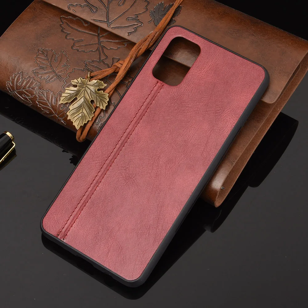 Для Samsung Galaxy M31s M 31 S Dual Case Route Soft Edge PU кожаный жесткий чехол для телефона M31S SM M317F/DS