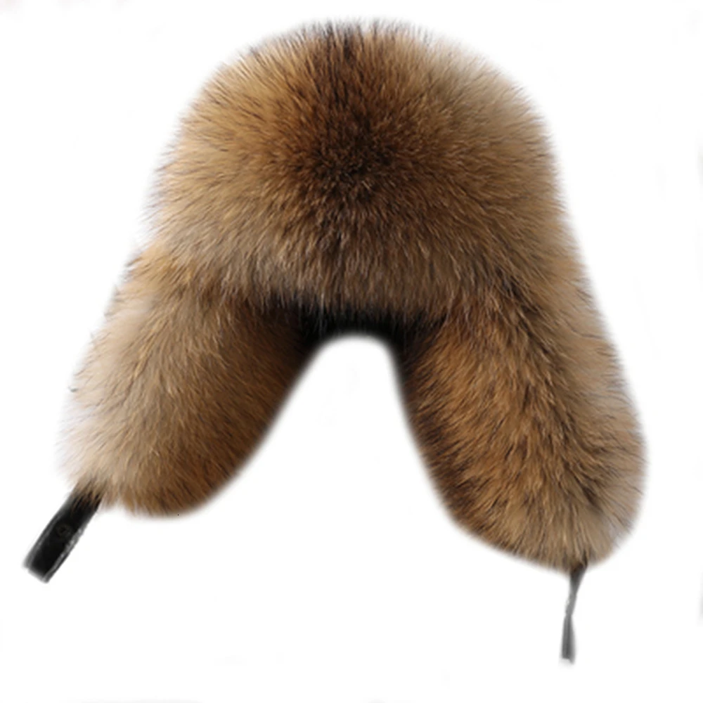 

Шапка-ушанка унисекс, из искусственной кожи, с очками, зимняя, шлем летчика