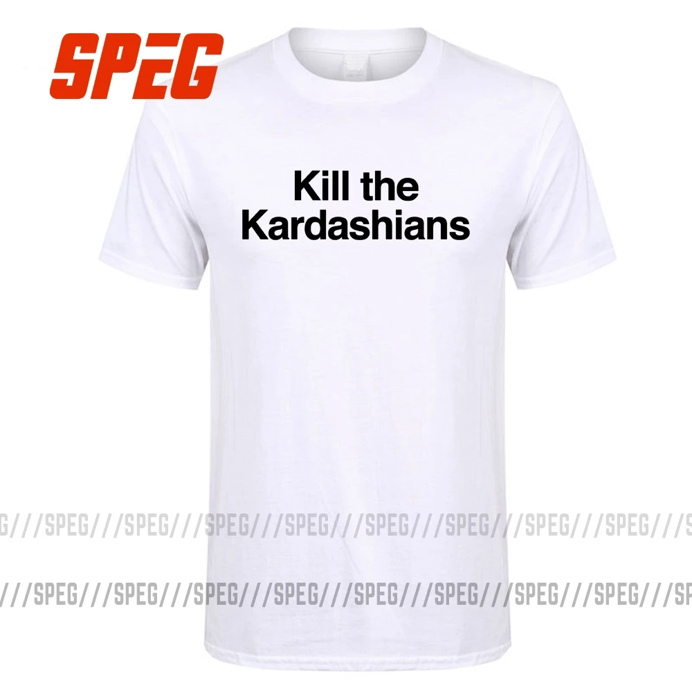 Мужская футболка с коротким рукавом Kill The Kardashians хлопковая из органического