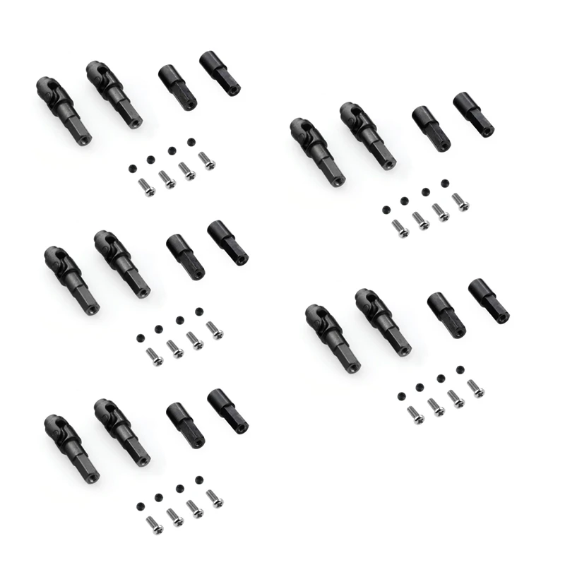 

20 Pcs Metal Front Axle Drive Shaft Rear Axle Shaft For WPL C14 C24 C34 B14 B24 B36 MN D90 MN99S RC Car Upgrade Parts