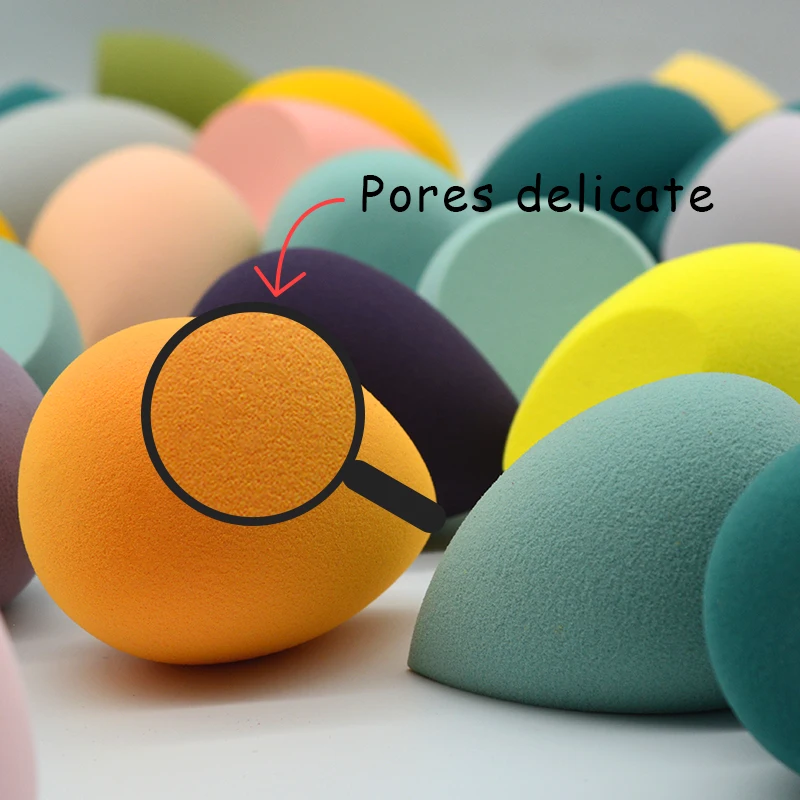 

1PCS Colorful Face Makeup Puff Sponge Beauty Foundation Powder Blush Blender Makeup Accessories Tools Cosmetic Blending Sponges