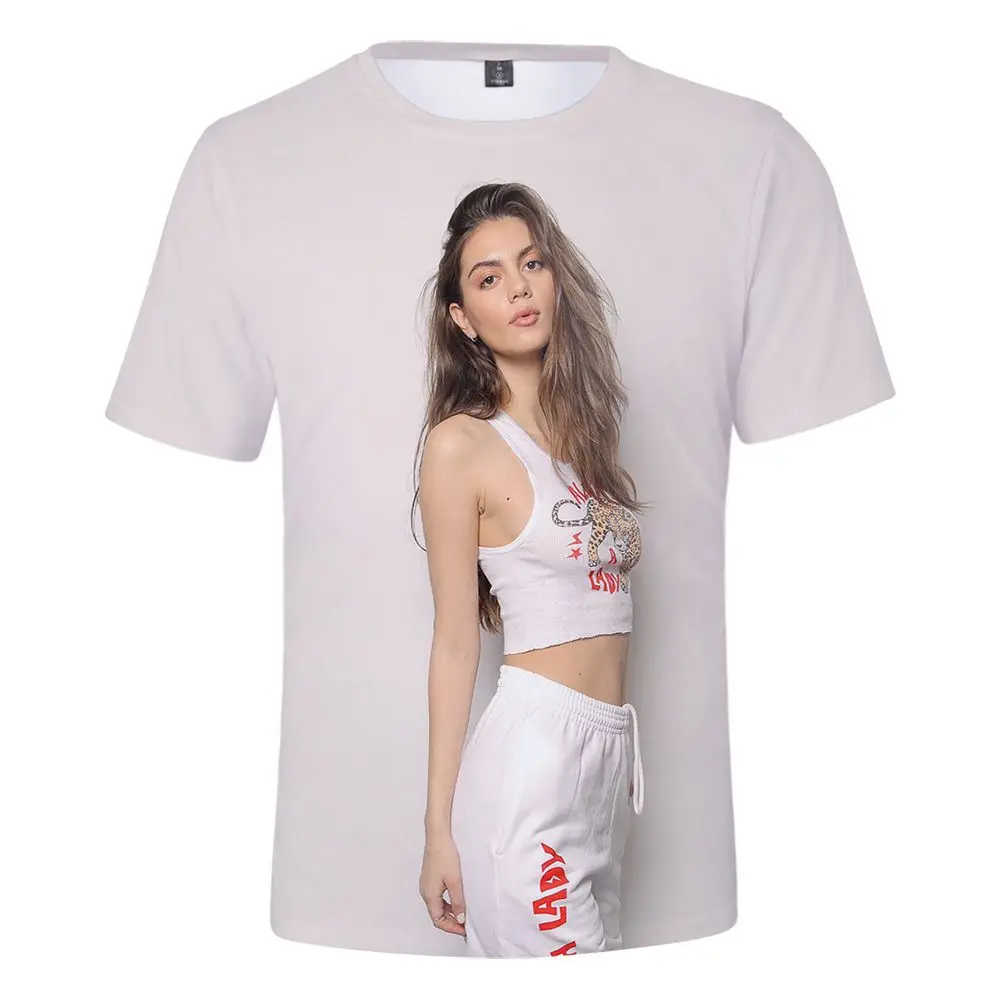

ADDISON RAE 3D T Shirt Women Men Summer Fashion Short Sleeve Funny Tshirt Pouty Face Graphic Tees Harajuku Shirt Streetwear