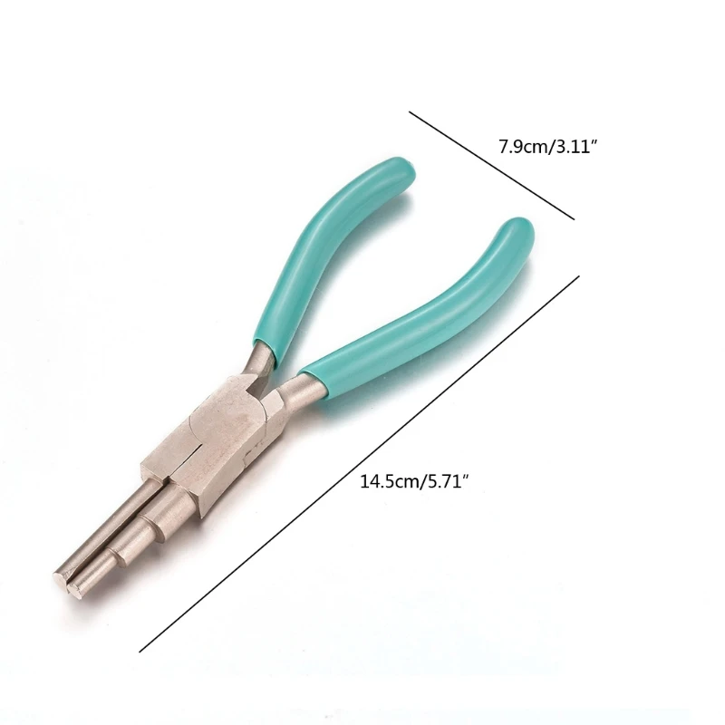 

Little Wrapper Looping Pliers 5/7/10 Millimeter 3-Step Barrel Wire Wrapper Plier R2LE
