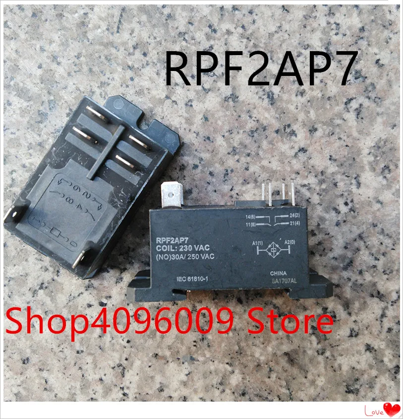 Новинка 1 шт./лот RPF2AP7 230VAC 30A PIN6 230V