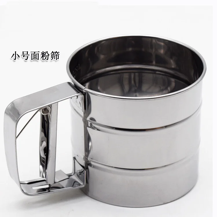 Инструменты для выпечки полуавтоматическое ручное сито муки маленькое порошка