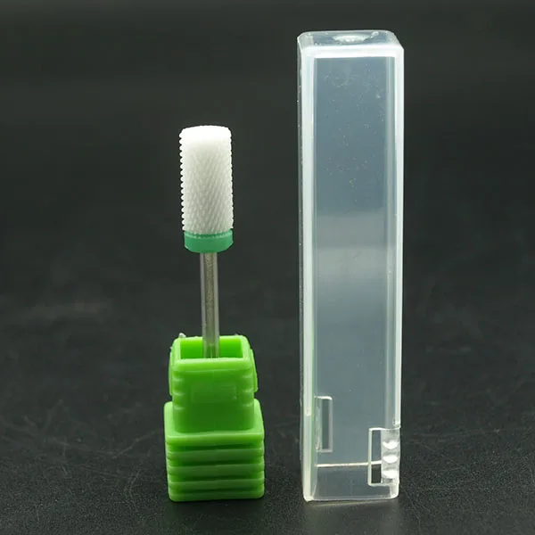 A0713Green EasyNail 26 типов супер белая керамическая дрель для ногтей битэлектрическая сверлильная машинка для маникюра Аксессуары Инструмент для ногтей, средство для удаления кутикулы - Цвет: A0713Green