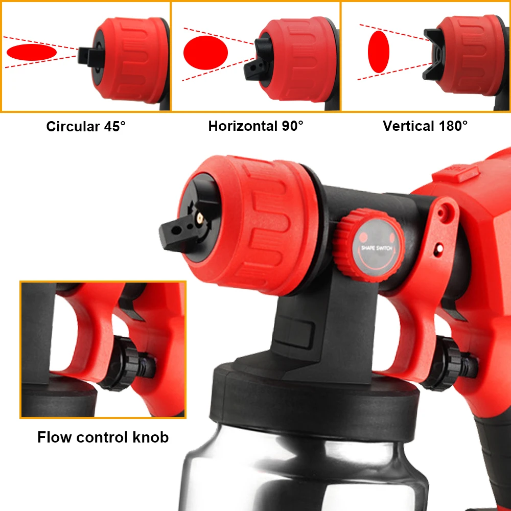 Электрический пистолет-распылитель WISEUP 1000 мл беспроводная автомобильная