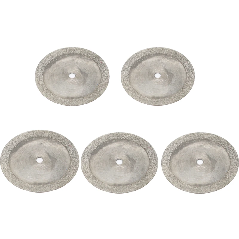 5 шт./компл. зубной тонкий ультратонкий двухсторонний алмазный режущий диск с