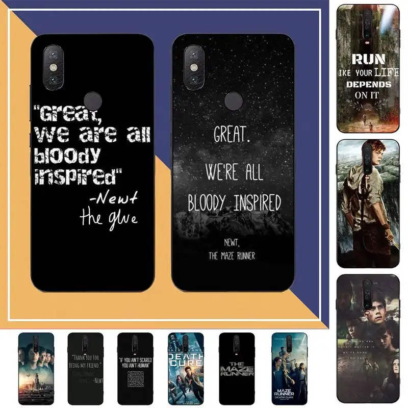 

TOPLBPCS The Maze Runner Phone Case for Redmi Note 8 7 9 4 6 pro max T X 5A 3 10 lite pro