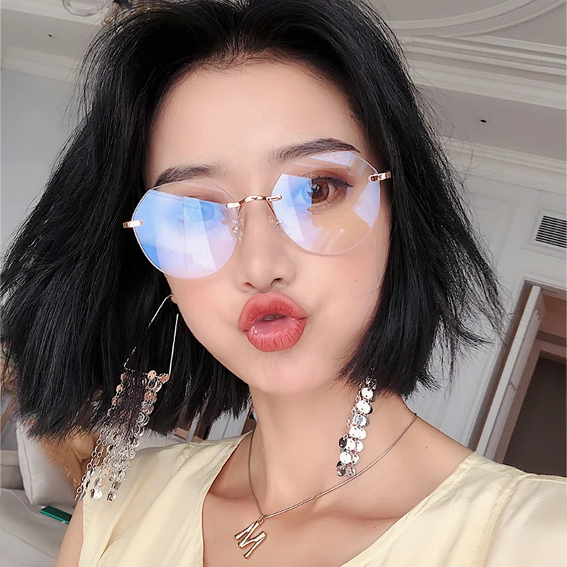 Оправа для очков женская из сплава Ультралегкая оправа кошачий глаз F215|Женские