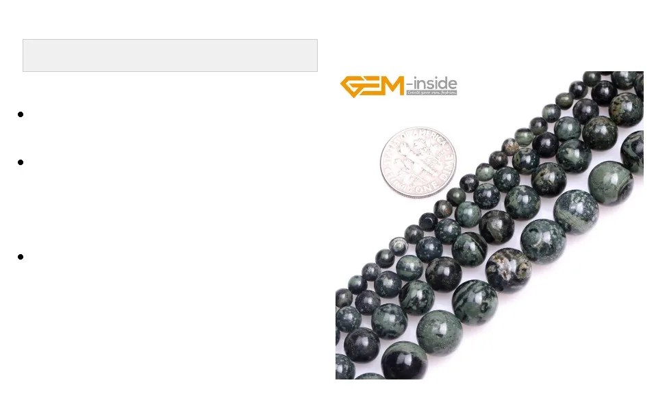 Gem-inside 4 мм-10 мм натуральный круглый темно-синий Rhyolite Kambaba Jasperss камень бусины для изготовления ювелирных изделий 1" DIY ювелирные изделия
