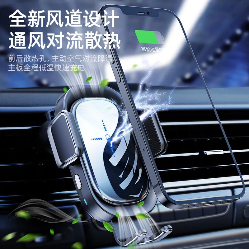 

15W wireless charger for Samsung Galaxy S21 S20 S10 S9 plus android the Car phone holder for iphone 12 11 X huawei xiaomi phone