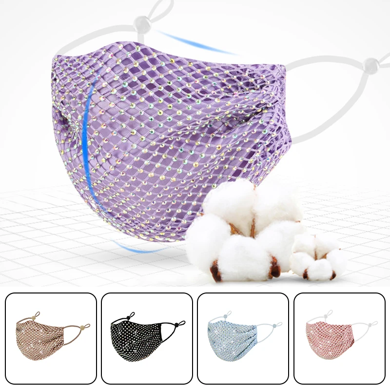 Новые модные блестящие Роскошные ювелирные изделия стразы маска с бриллиантами