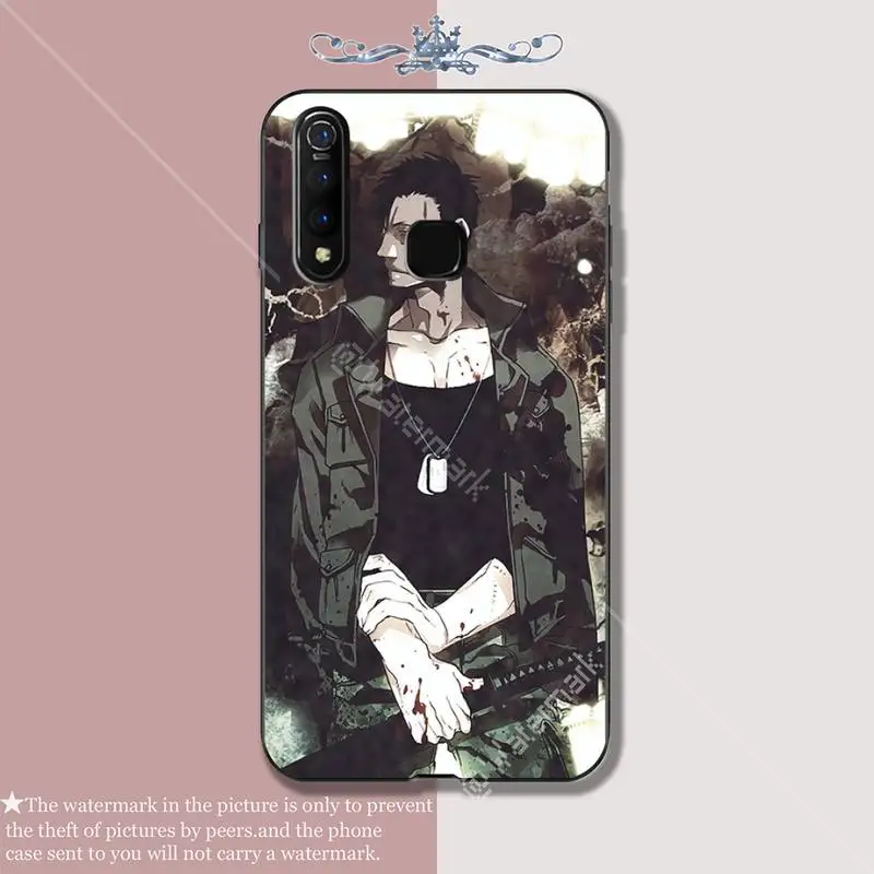 Аниме gangsta силиконовый чехол для телефона vivo u3x Y11 Y12 Y19 Y81 Y91C V9 V17 V15 pro funda|Бамперы| |