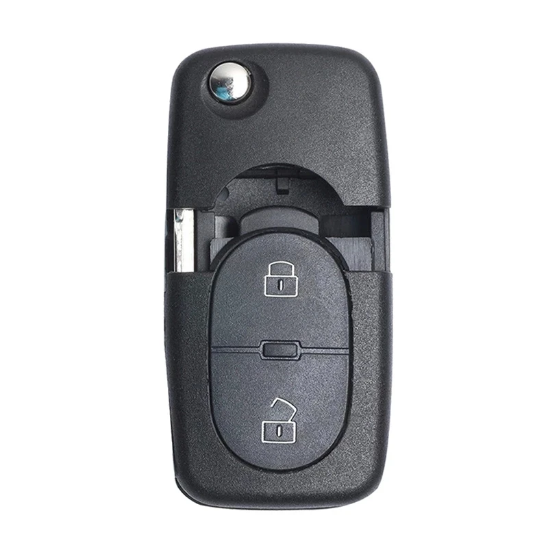 KEYECU 4D0837231R дистанционный ключ-брелок от машины 2 кнопки для AUDI A2 A3 B5 A4 A6 Quattro RS 1997-2002