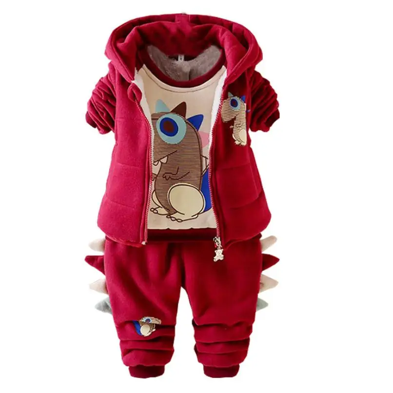 Детские осенне зимние комплекты Спортивный костюм для отдыха девочек из