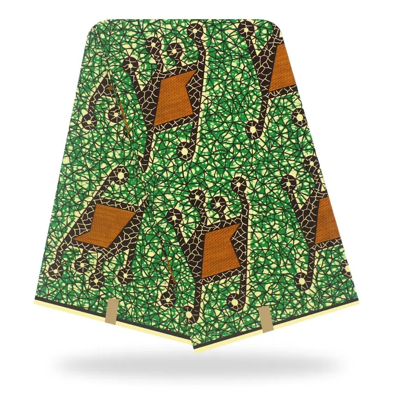 Горячая Распродажа африканская восковая ткань с принтом Анкары Гана батик Tissu