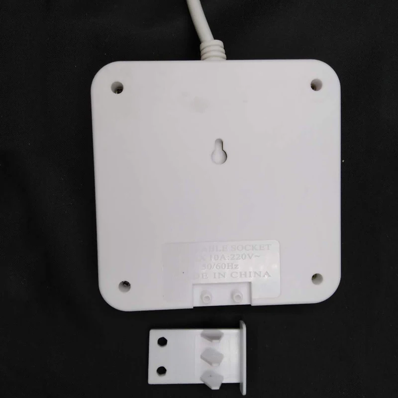 Смарт USB разъем EU штепсель 4 Выход 3 порта зарядное устройство Сетевой шнур 2M