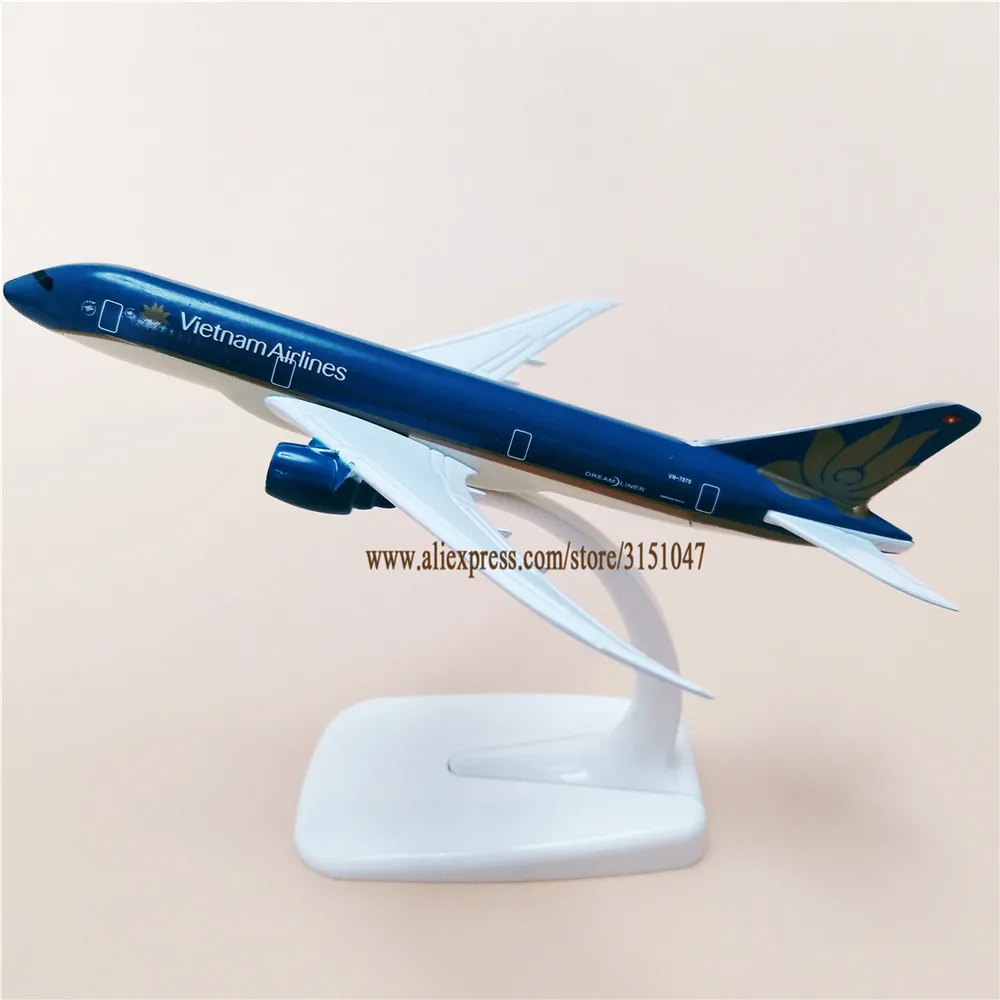 Модель самолета из сплава металла Air Vietnam B787 Airlines Boeing 787 Airways модель подставка