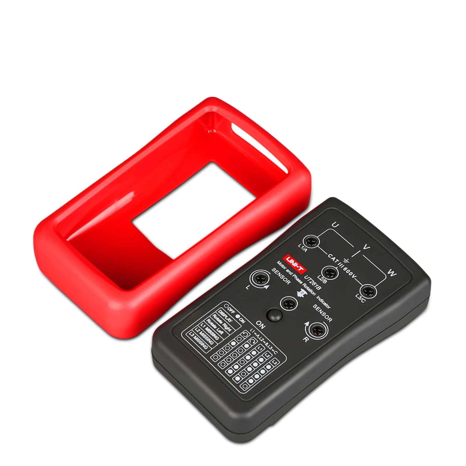 

UNI-T UT261B Phase Sequence Tester And Motor Rotation Indicator 90V~600V Non-Contact Rotating Magnetic Field Tester