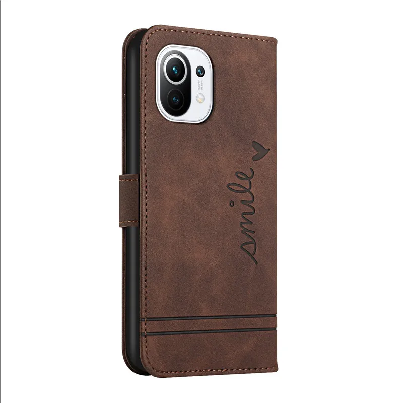 For Xiaomi 11 Lite 5G NE Case Leather Etui on For Xiomi Mi 11 Lite 11i 11X Pro Xiaomi11 5G Cases Wallet Flip Cover Phone Bags