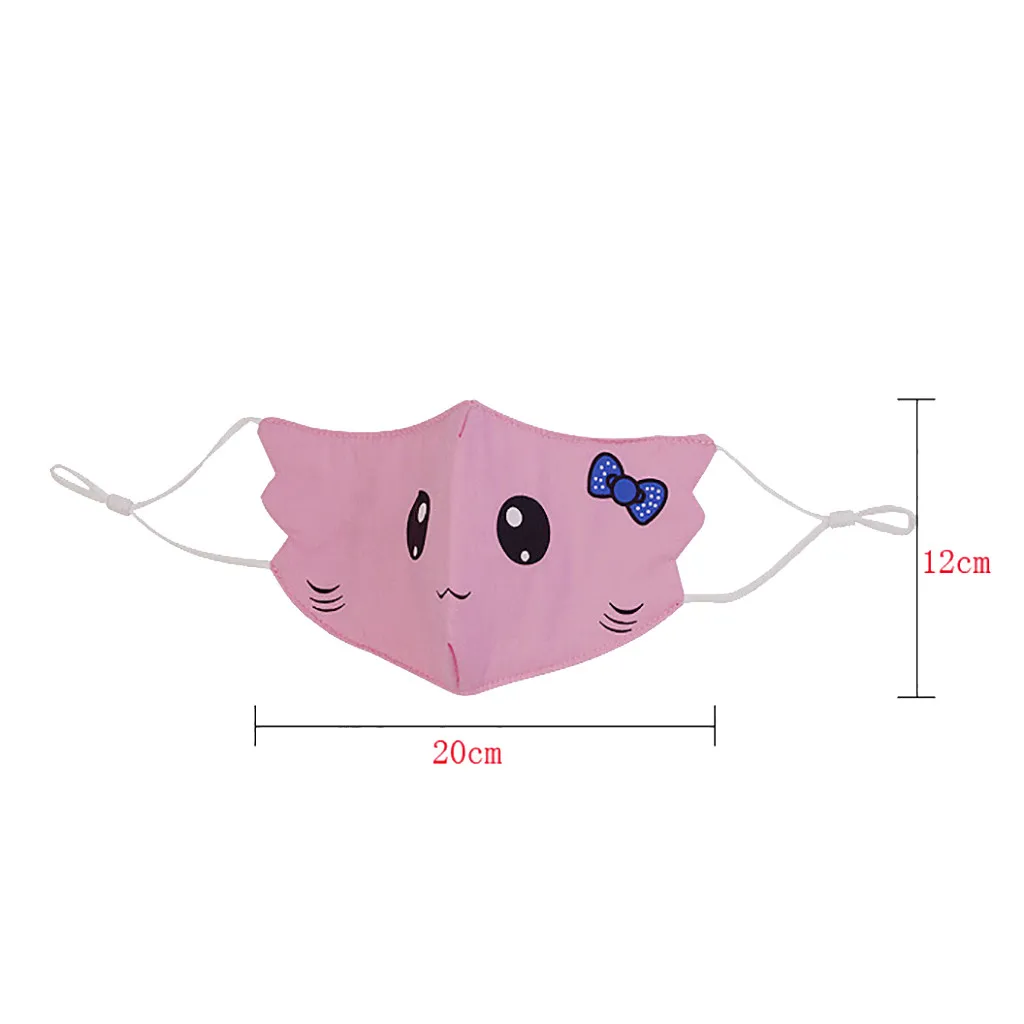 

Children's Unisex Cartoon Mask Warm And Windproof Cotton Mask Washable Dust-Proof Mask Face Mouth Child Masks mascarilla