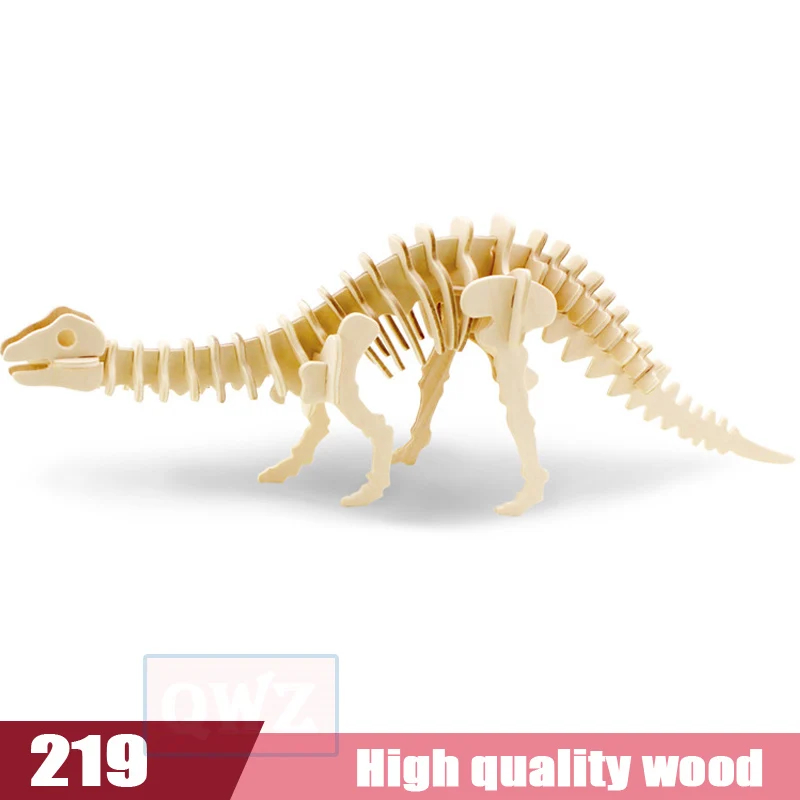 219 18 видов лазерной резки деревянные DIY 3D головоломка подарок для игры для детей ребенок друг модель строительные наборы популярные игрушки в подарок на день рождения - Цвет: 219