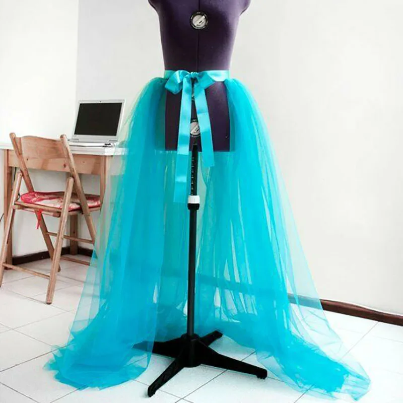 Hirigin Brand Sexy Elegant Chiffon Long Skirt Women Tulle Tutu Wedding Party Prom Bandage Mesh Maxi | Женская одежда