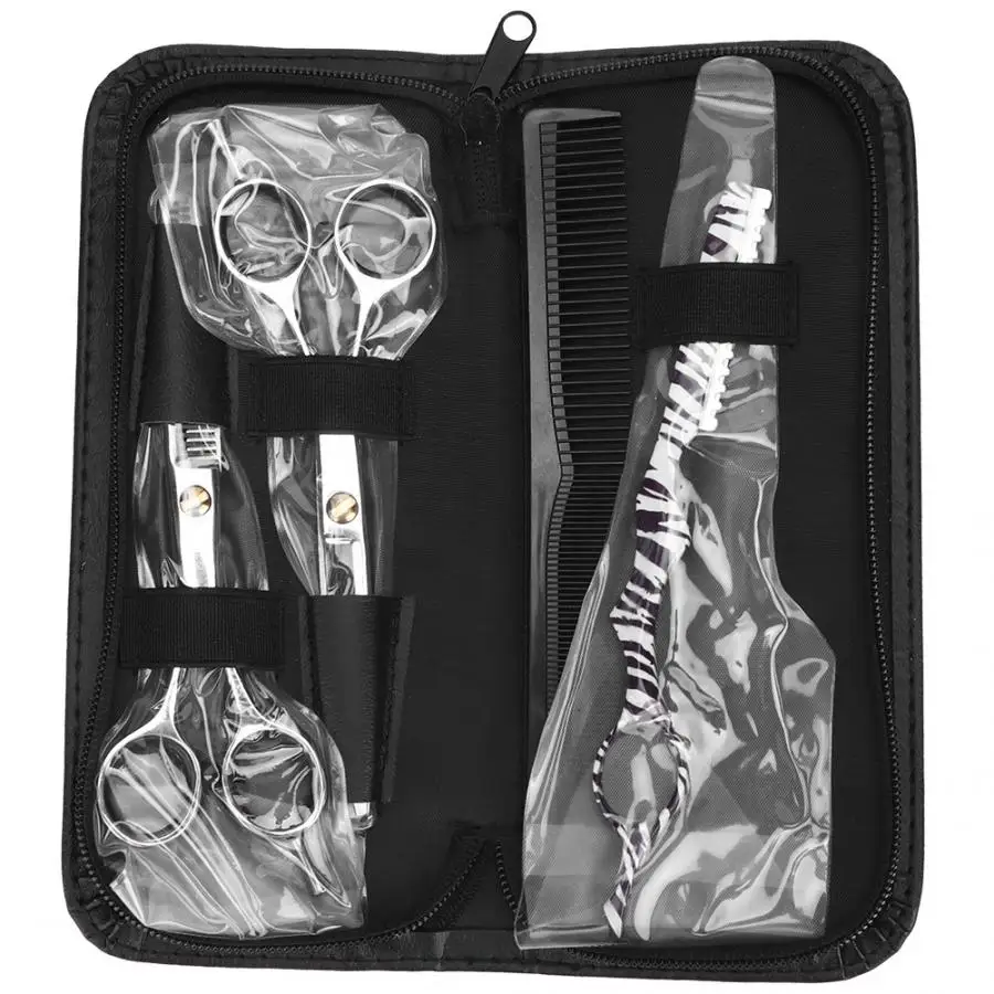 4 шт. уход за домашними животными Парикмахерские ножницы Расческа для удаления