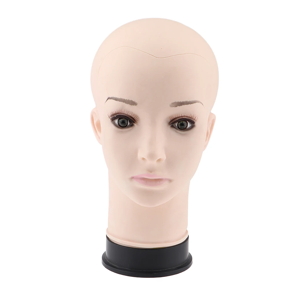 

Голова манекена лысой 1 шт., Женская Профессиональная косметологическая модель головы для изготовления париков, париков для дисплея, очков ...