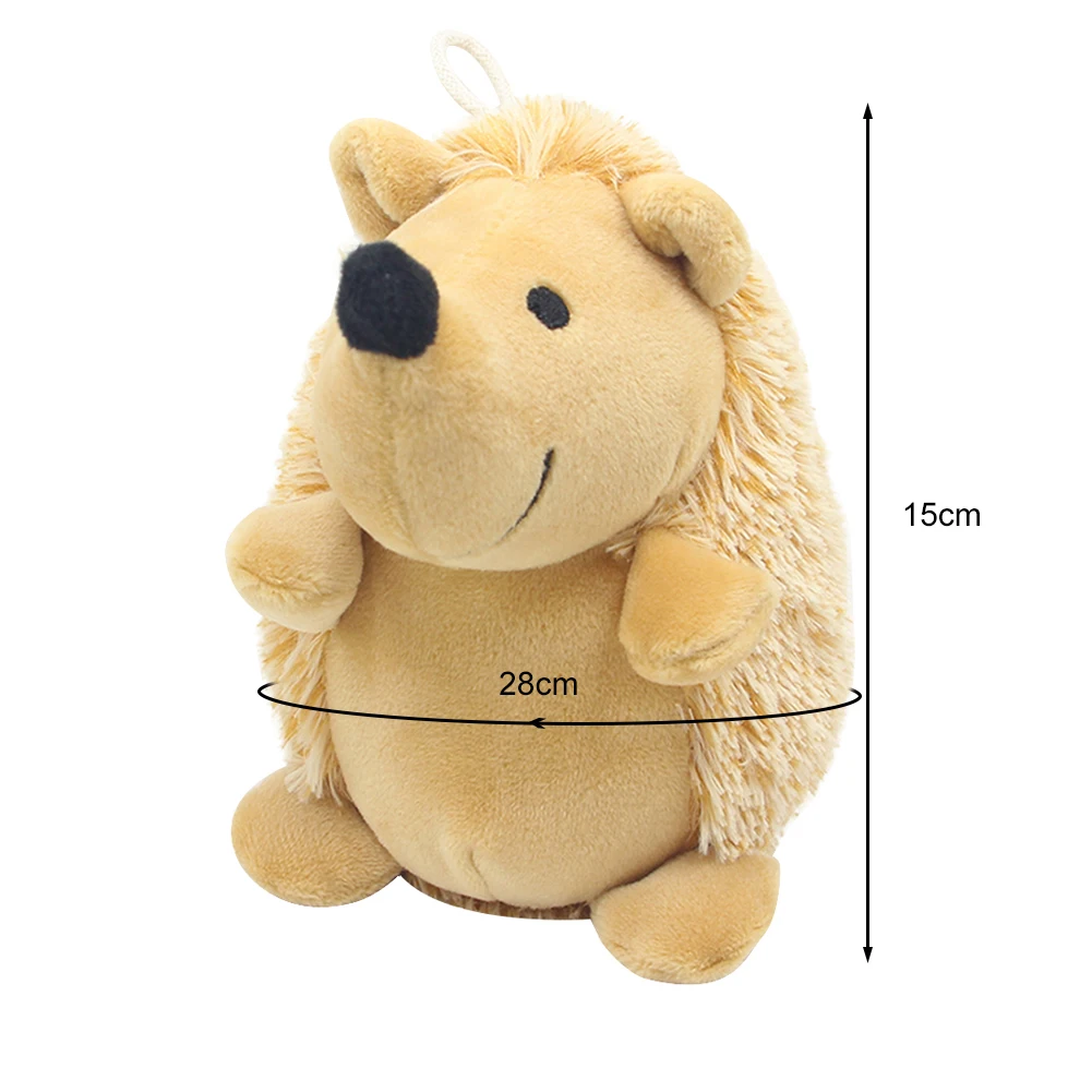 Мягкая плюшевая игрушка для собак Hedgehog маленькие и большие собаки интерактивные