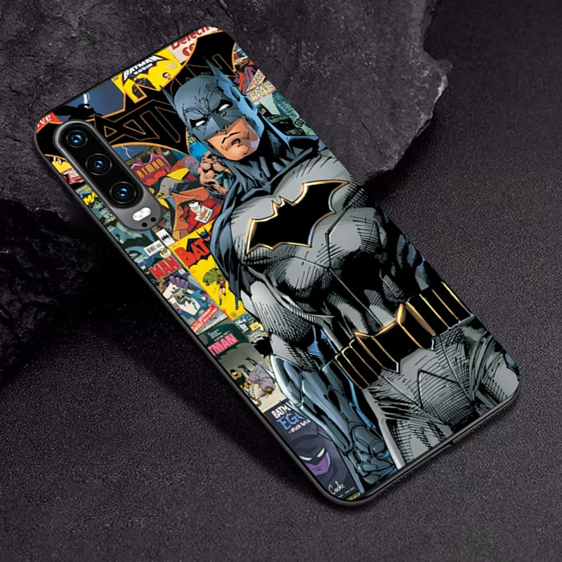TPUBLK637 Чехол captain america для huawei P30 Lite P10 Lite, черный ТПУ для huawei P30 P20 Pro P8 P9 Lite, чехол для huawei P30 Pro, чехол - Цвет: TPUBLK637