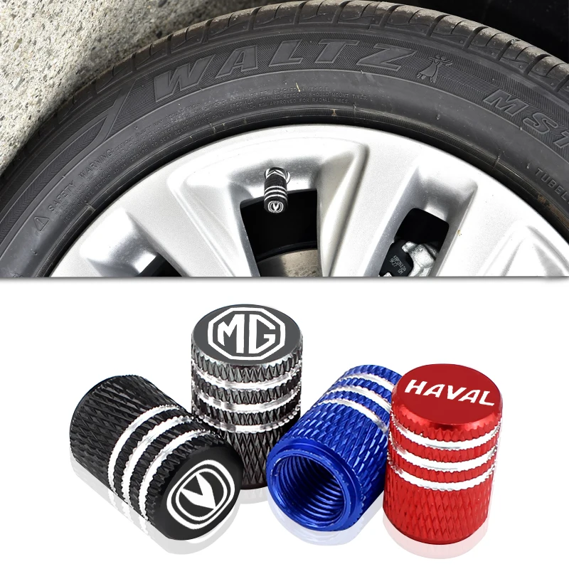 

4pcs Car Tire Laser Round Aluminum Valve Logo Dust Cap for Toyota Century Auris FCV Mirai Premio Camry Carola Prius Crown Reiz