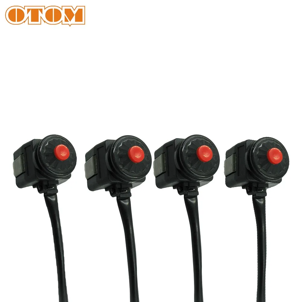 

Моментальный Универсальный кнопочный переключатель OTOM, переключатели питания для мотоцикла, переключатели включения/выключения двигателя для KTM EXC HUSQVARNA TE CRF KXL