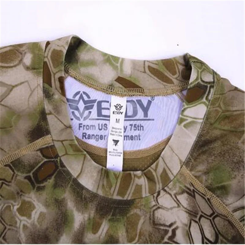 

new tactical camouflage T-shirt man breathable army tactical network T-shirt military rapid drying T-shirt justin bieber fitness