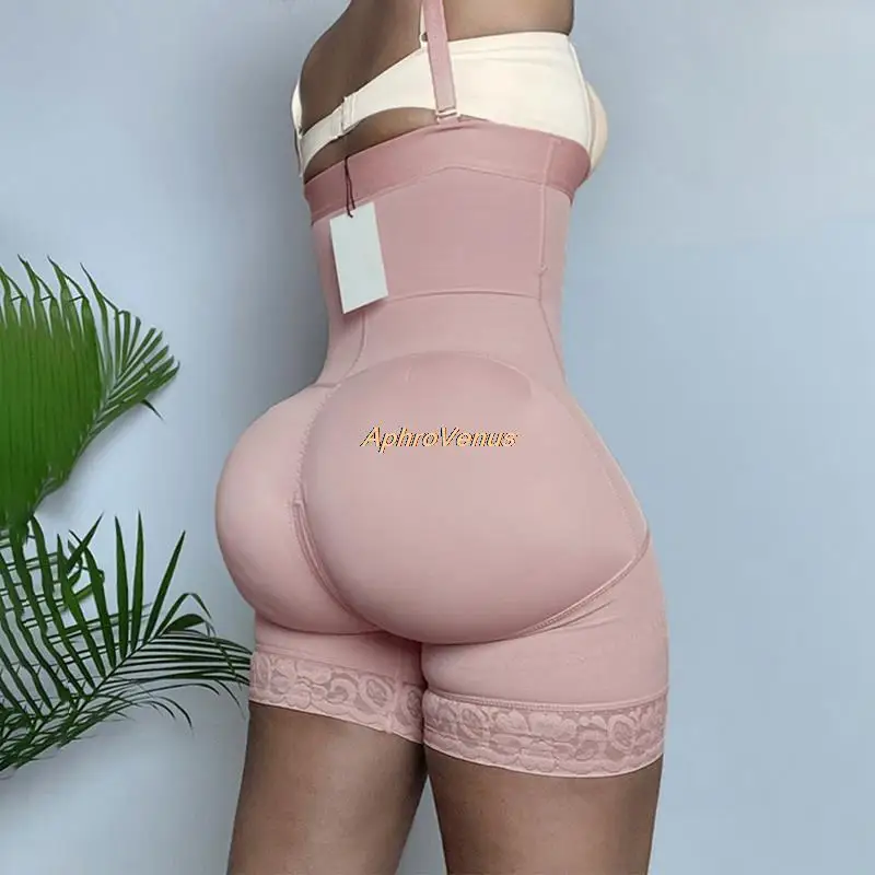 Colombian Fajas Leggings Women's Corset Waist Trainer Body Shaper Tummy Control Slimming Panites High Waist Shapewear Shorts