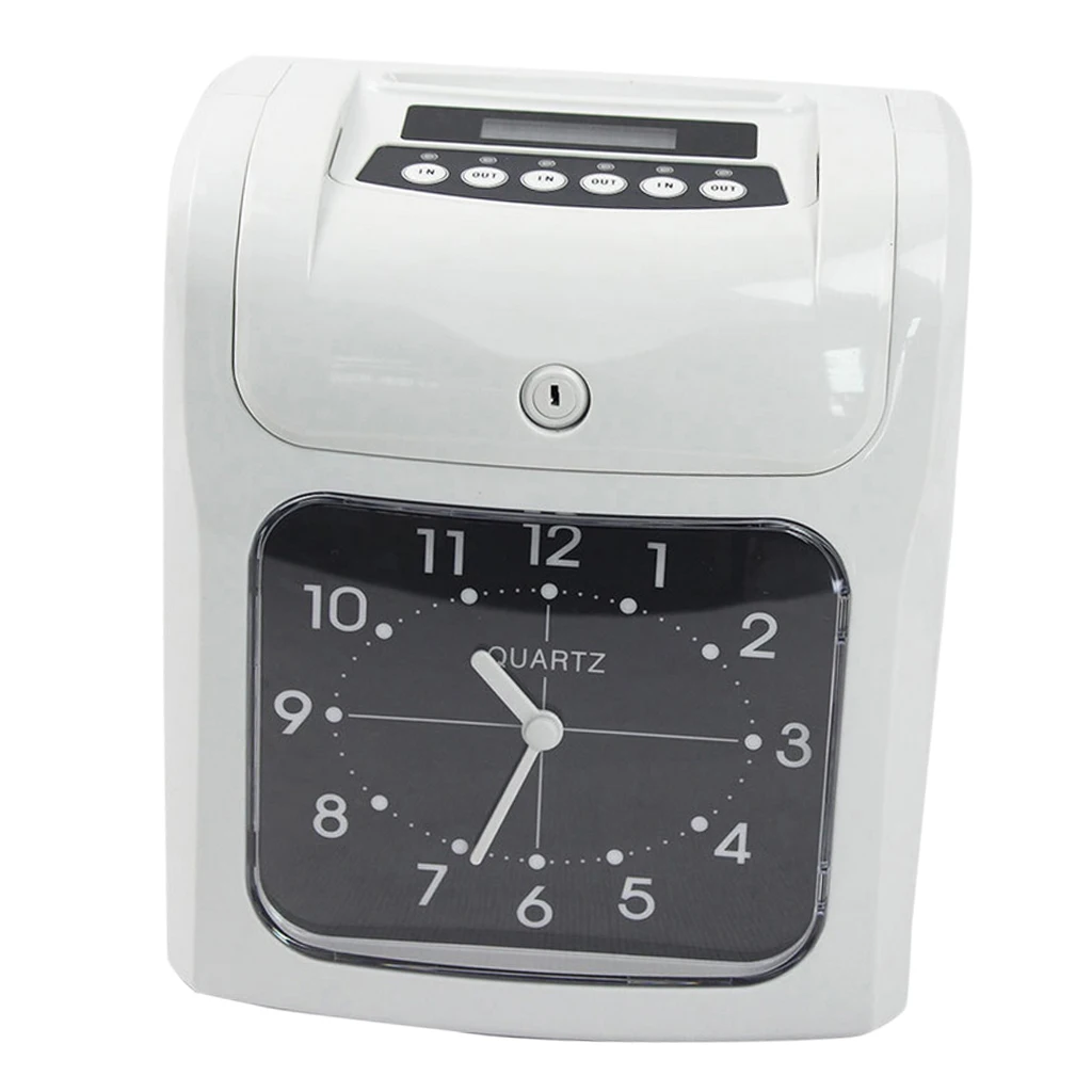 Офисные Сотрудники посещаемость цифровые часы Указатель тип w/50 карты AU Plug |