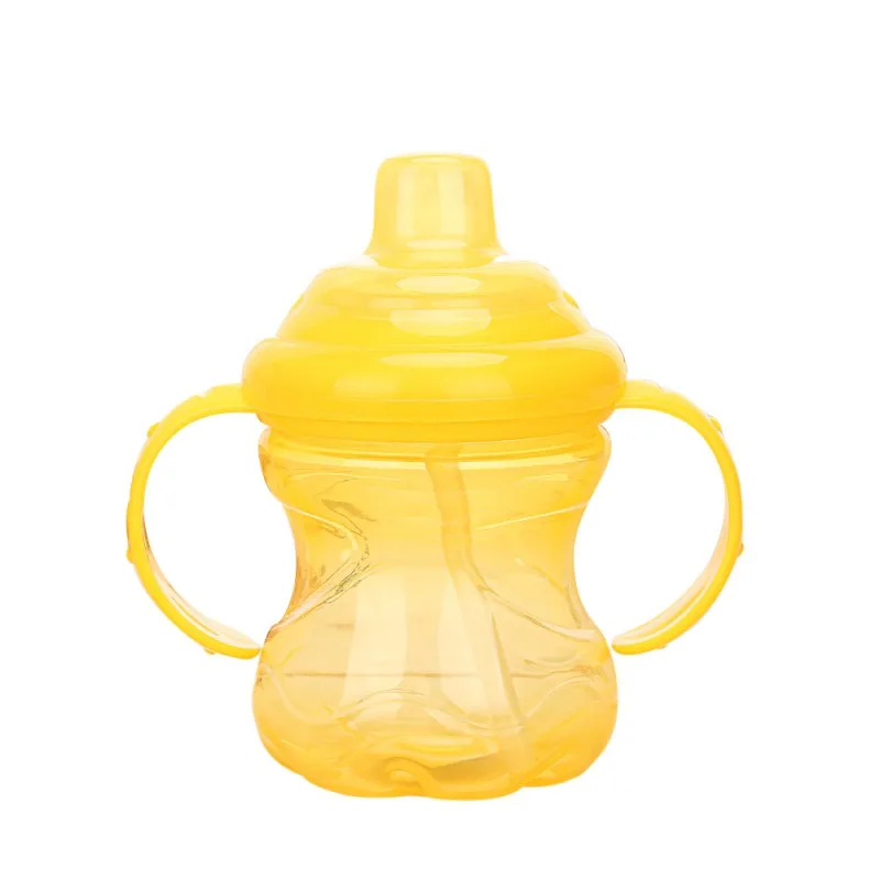 G3-260ml 200-400 мл тренировочная бутылка для детей ясельного возраста, здоровая чашка для кормления, безопасная питьевая вода, соломинка, непроливайка, милая детская чашка для молока - Цвет: G3-260ml